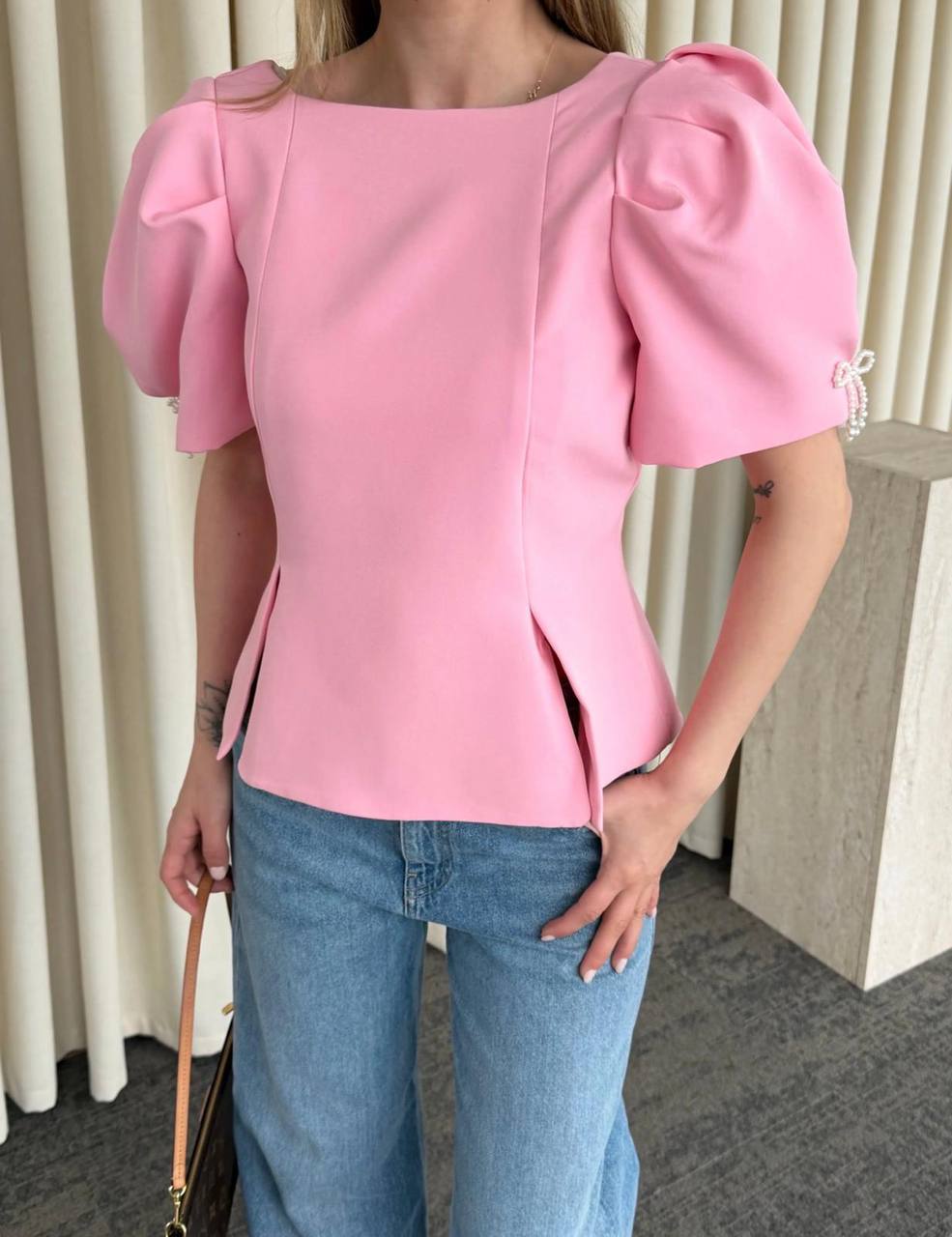 Veste Victoria à Manches Bouffantes