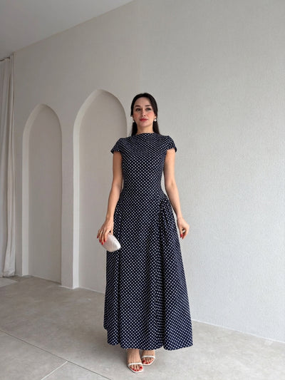 Robe Charlotte à Pois - photo 4