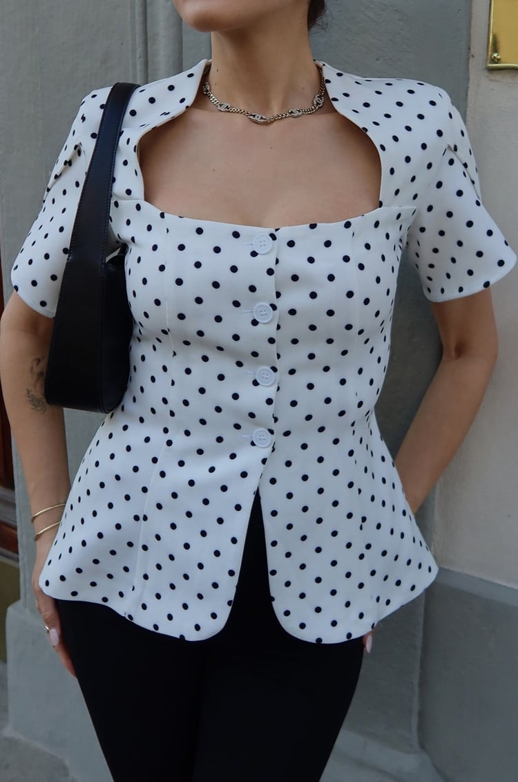Veste Juliette à Pois