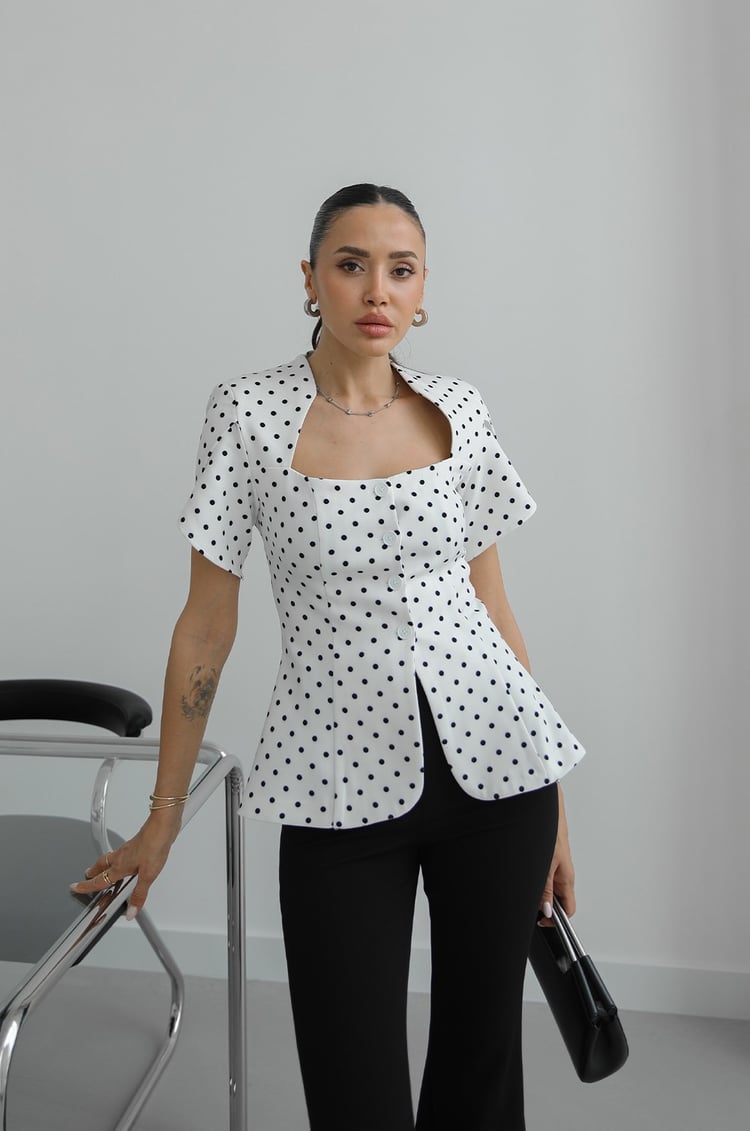 Veste Juliette à Pois