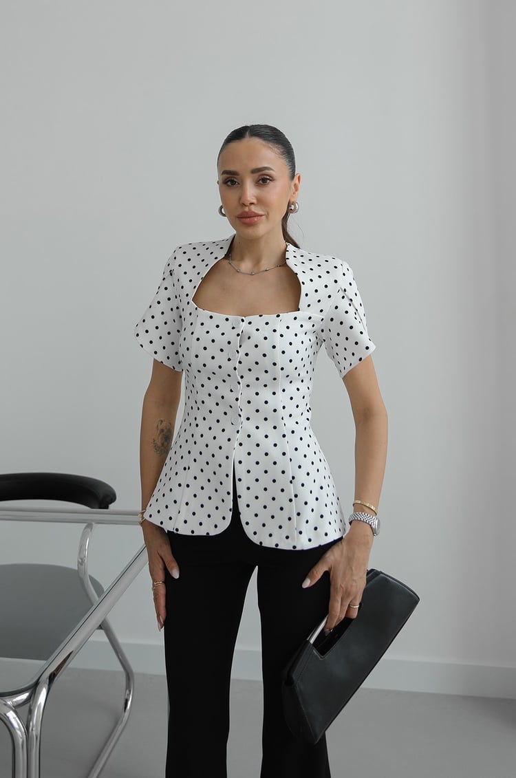 Veste Juliette à Pois