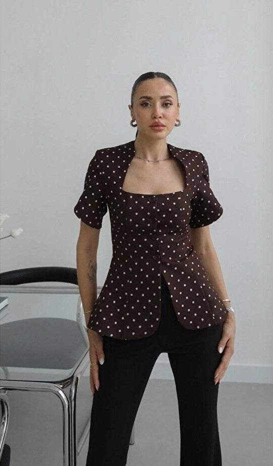 Veste Juliette à Pois