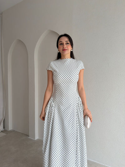 Robe Charlotte à Pois - photo 2