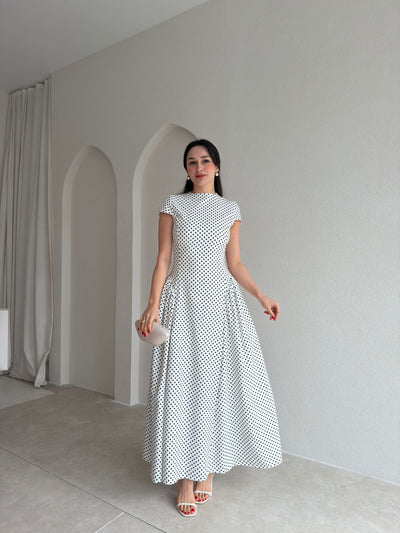 Robe Charlotte à Pois - photo 1