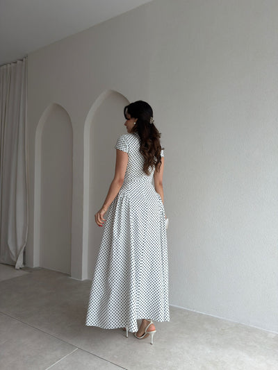 Robe Charlotte à Pois - photo 3