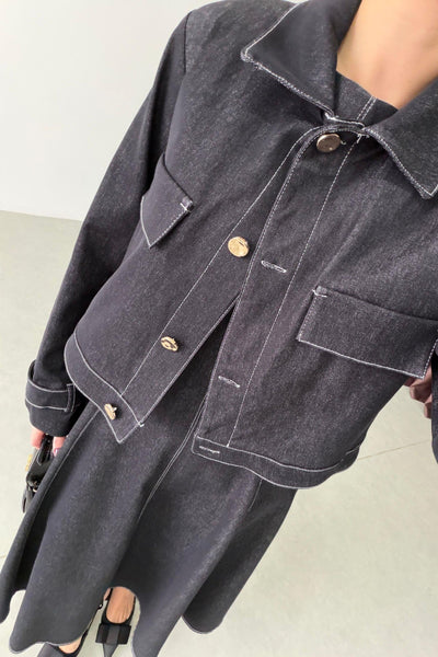 Robe Jacket en Jean