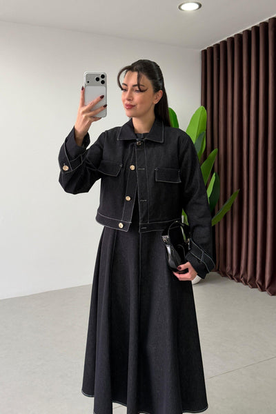 Robe Jacket en Jean