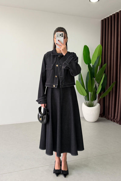 Robe Jacket en Jean