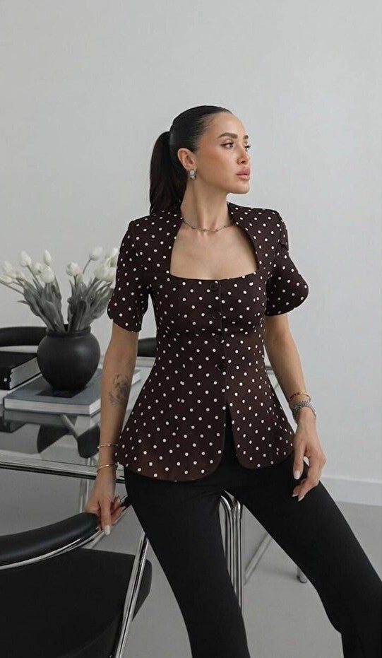 Veste Juliette à Pois