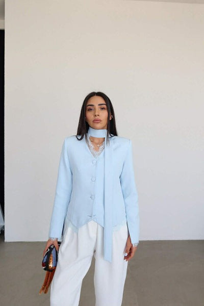 Veste Aura à Détails Dentelle - photo 7