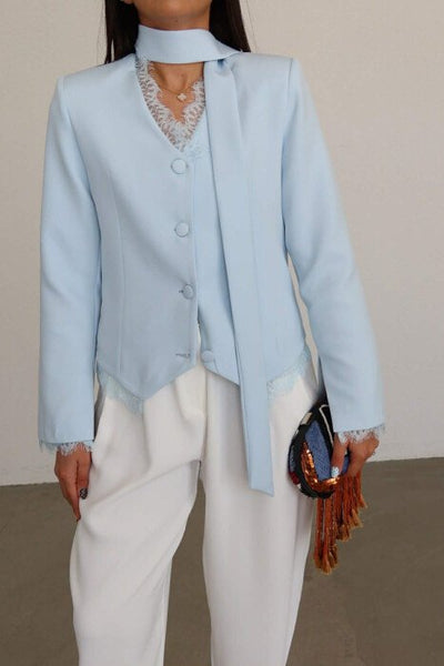 Veste Aura à Détails Dentelle - photo 8