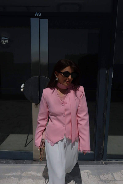 Veste Aura à Détails Dentelle - photo 10
