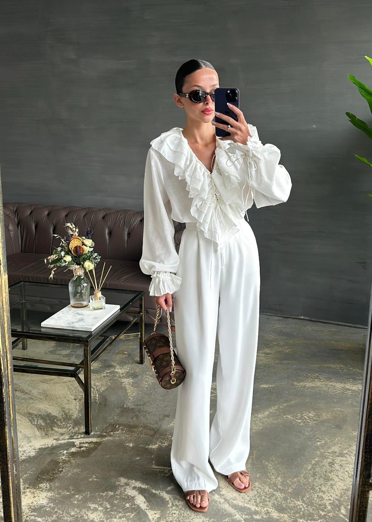 Chemise suédoise à volants – Image 5