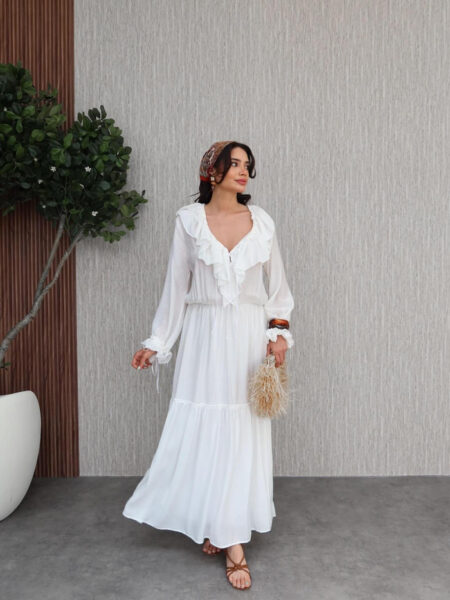 ROBE BLANCHE